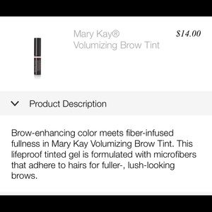 Volumizing brow tint